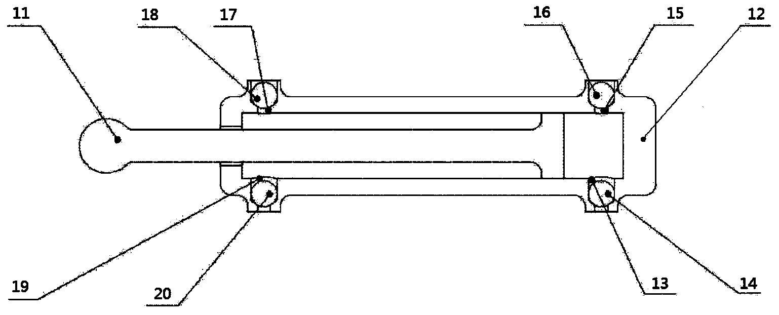 Full-DOF (Degree Of Freedom) wave power generation device