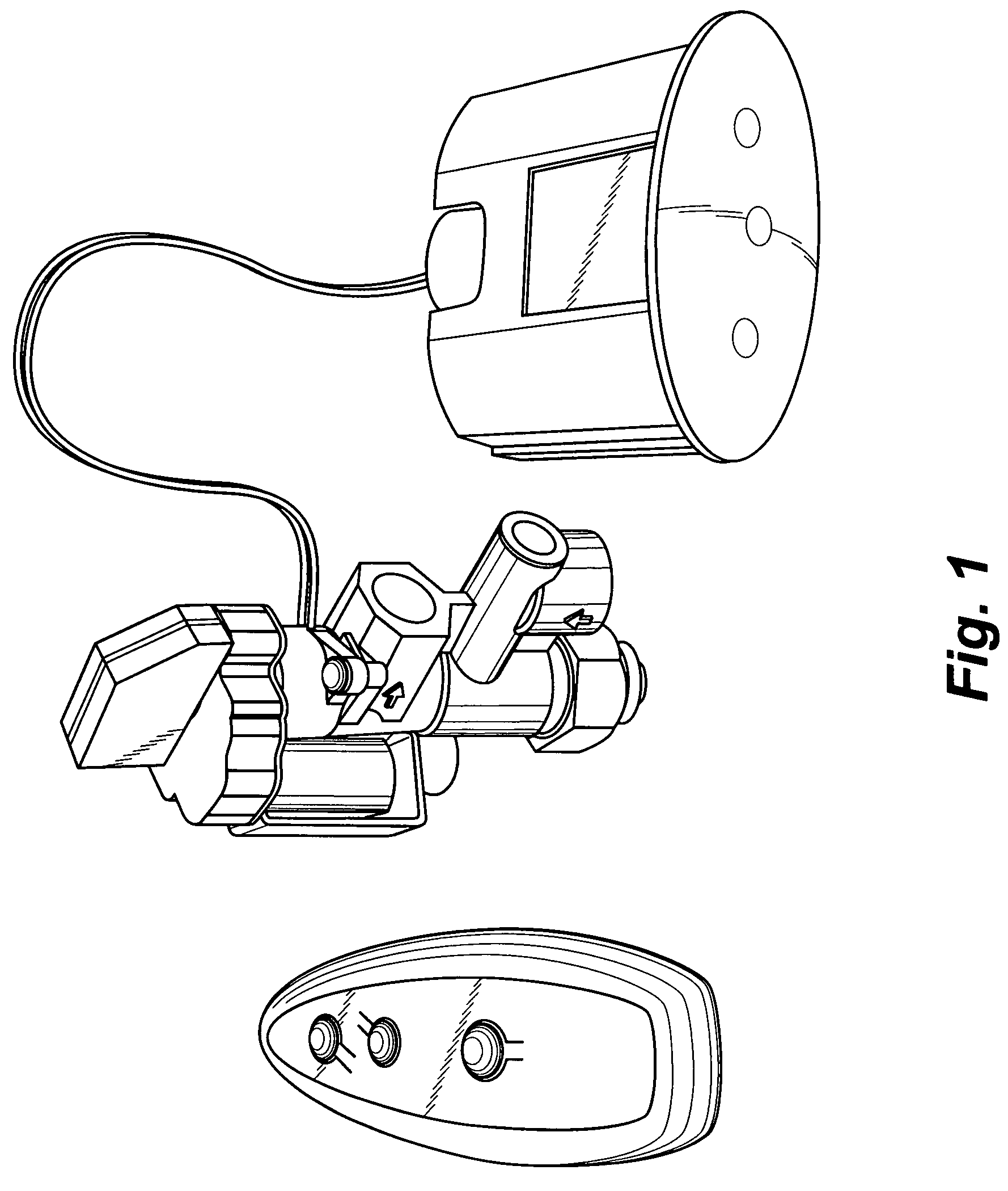 Remote control linearly regulated fuel valve