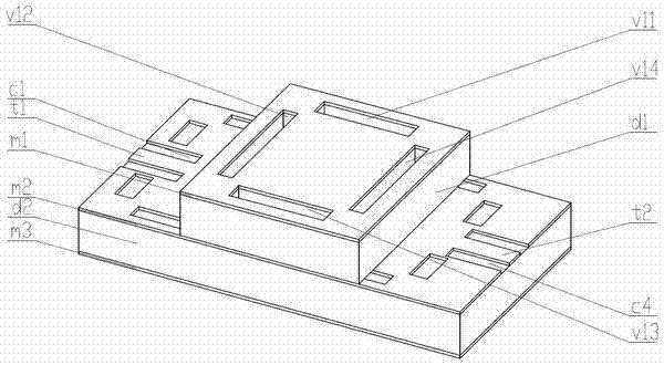 Silicon-based multi-layer cavity filter