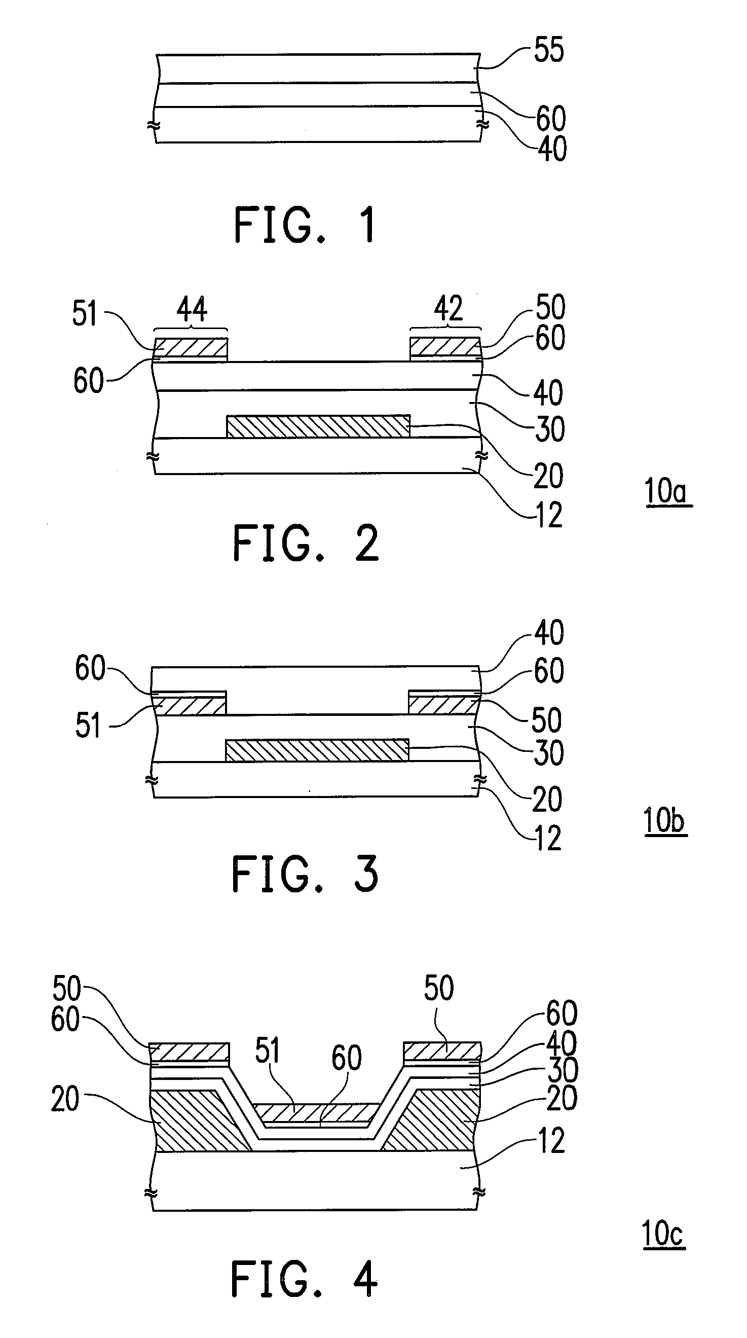 Junction structure of organic semiconductor device, organic thin film transistor and fabricating method thereof