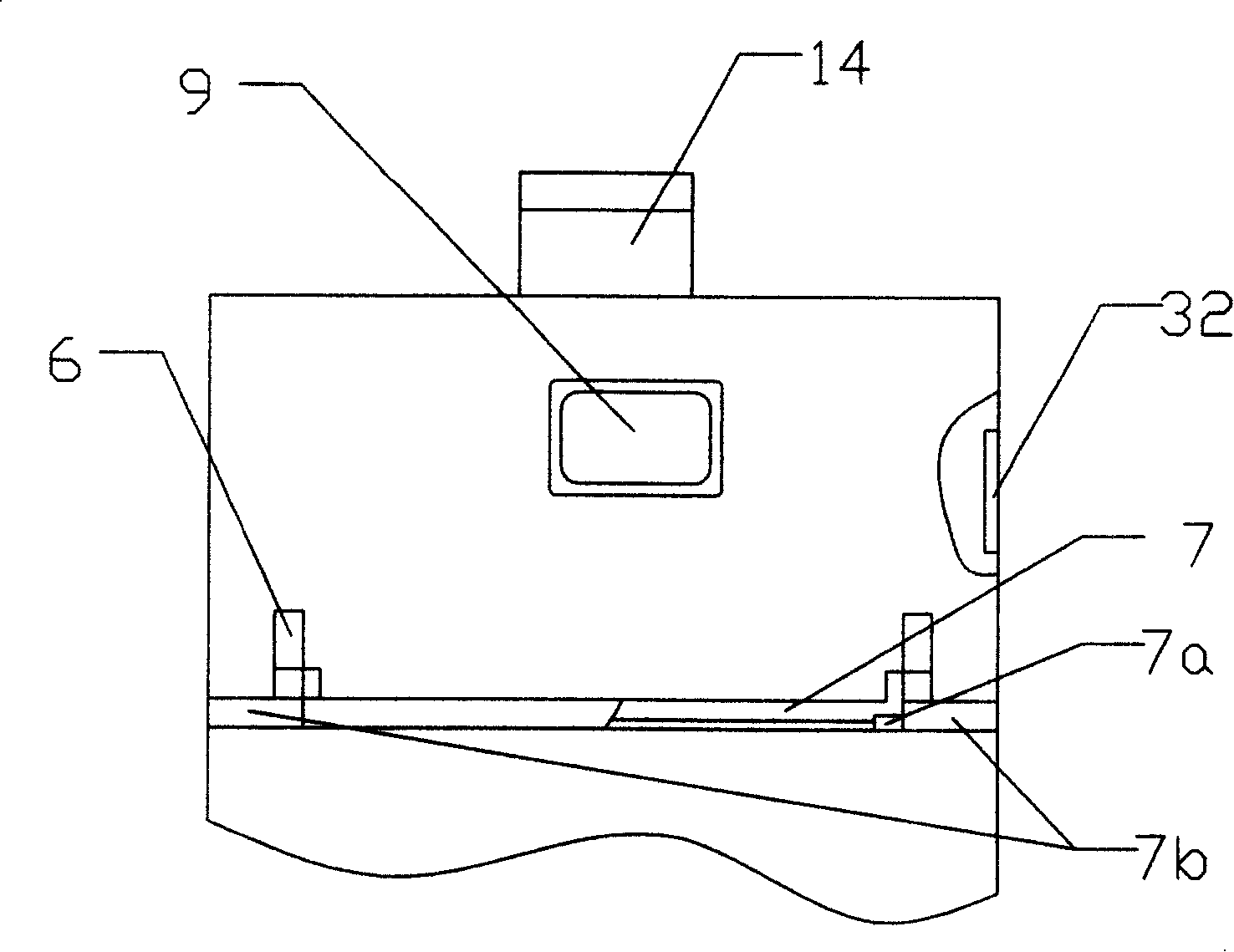 Microwave disinfecting drying machine