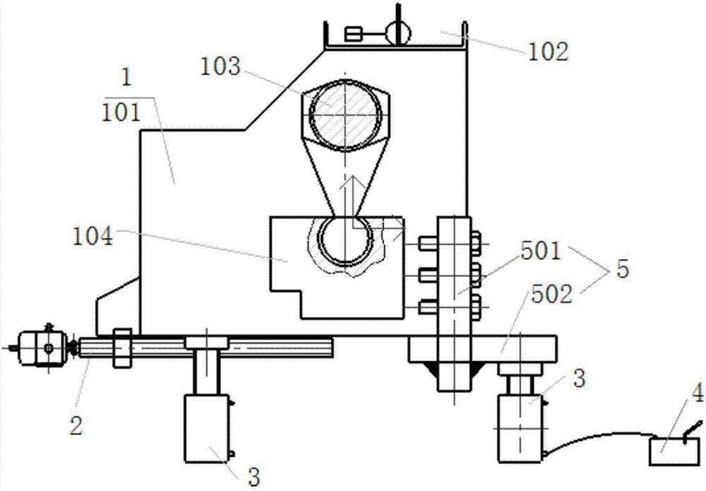 Bilateral shear frame jacking method