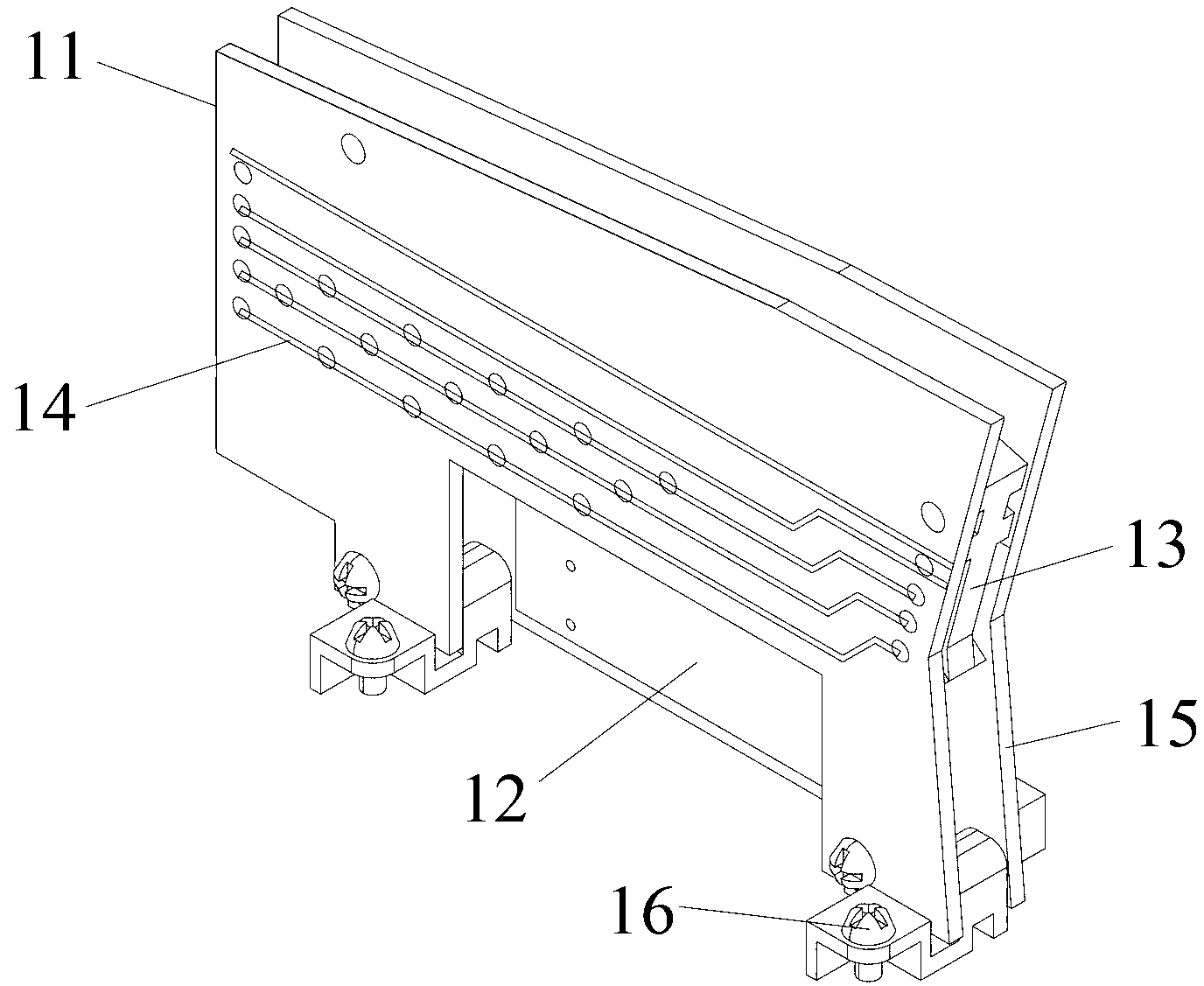 Antenna oscillator amplifier board and vehicle-mounted antenna system