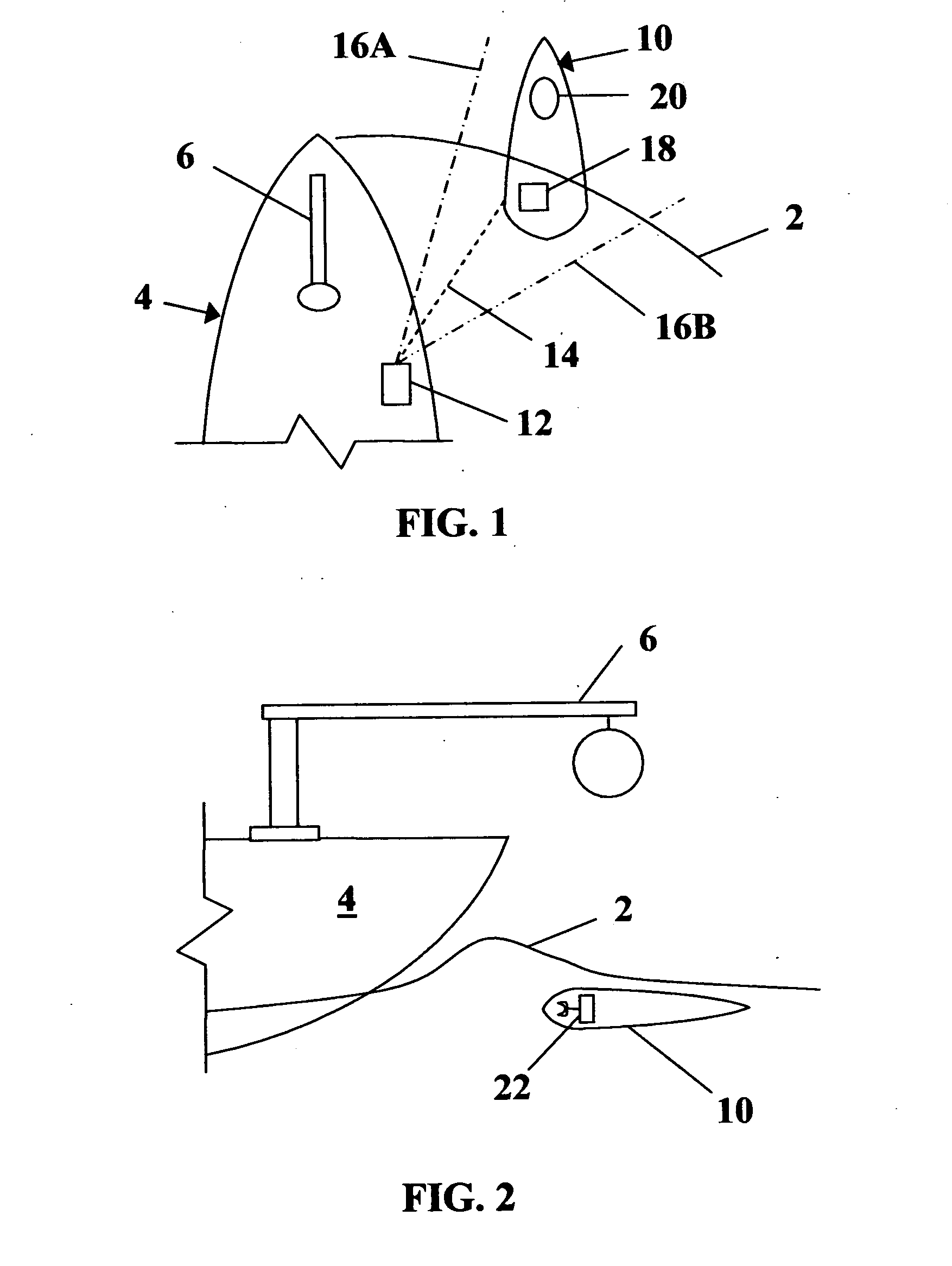 Bow riding unmanned water-borne vehicle