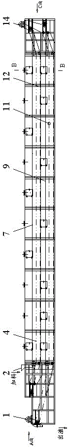 Extraction method and device for strontium sulfide