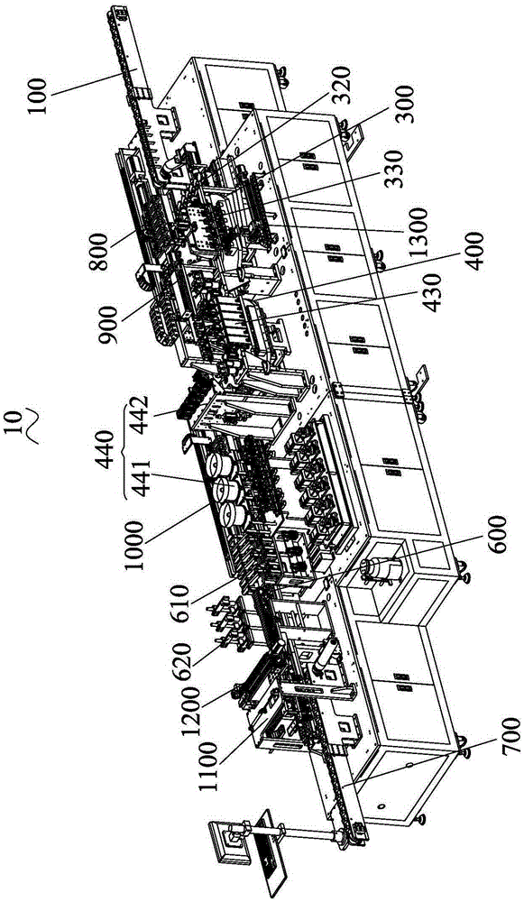 Battery filling machine