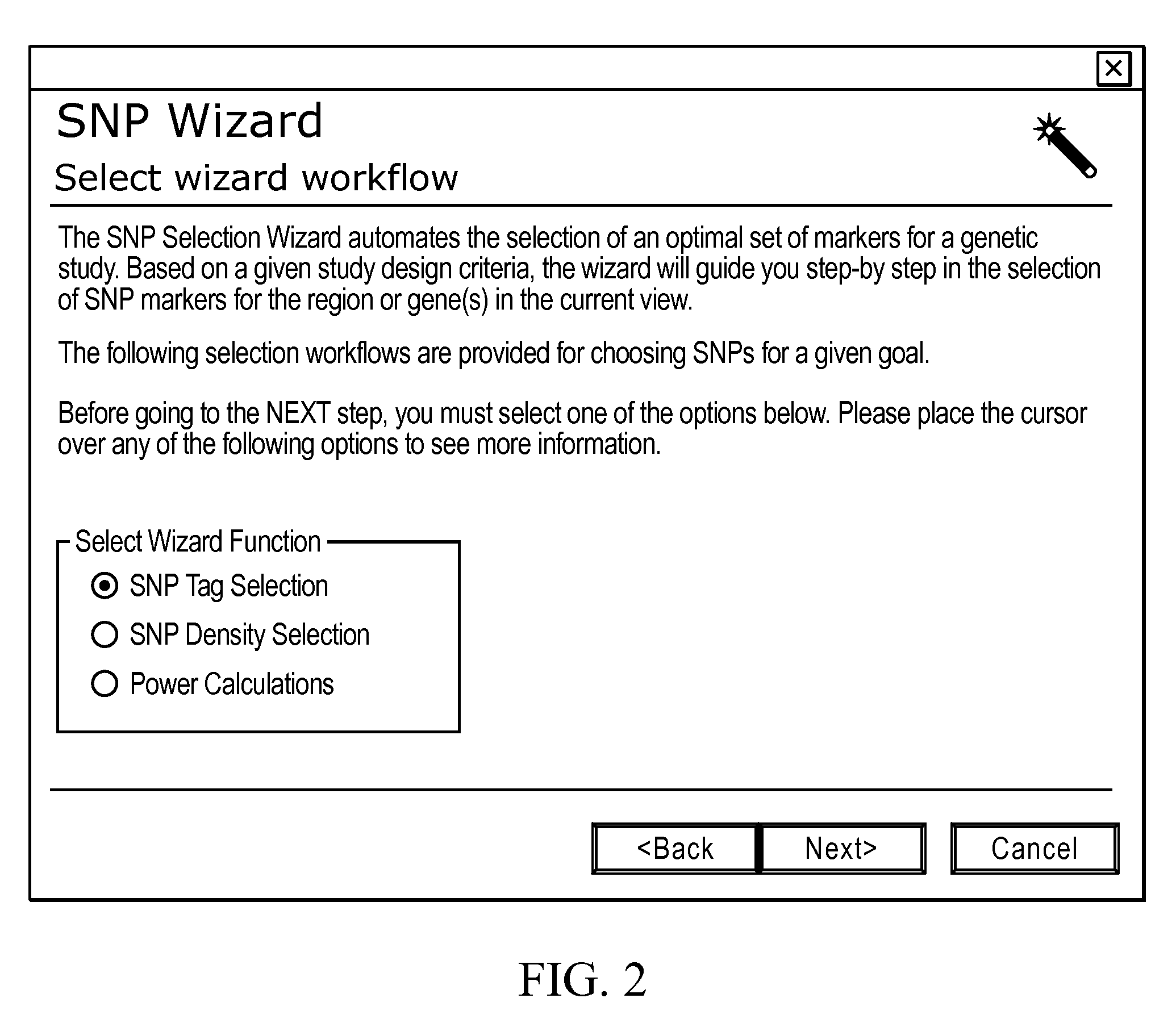 Methods and Workflows for Selecting Genetic Markers Utilizing Software Tool