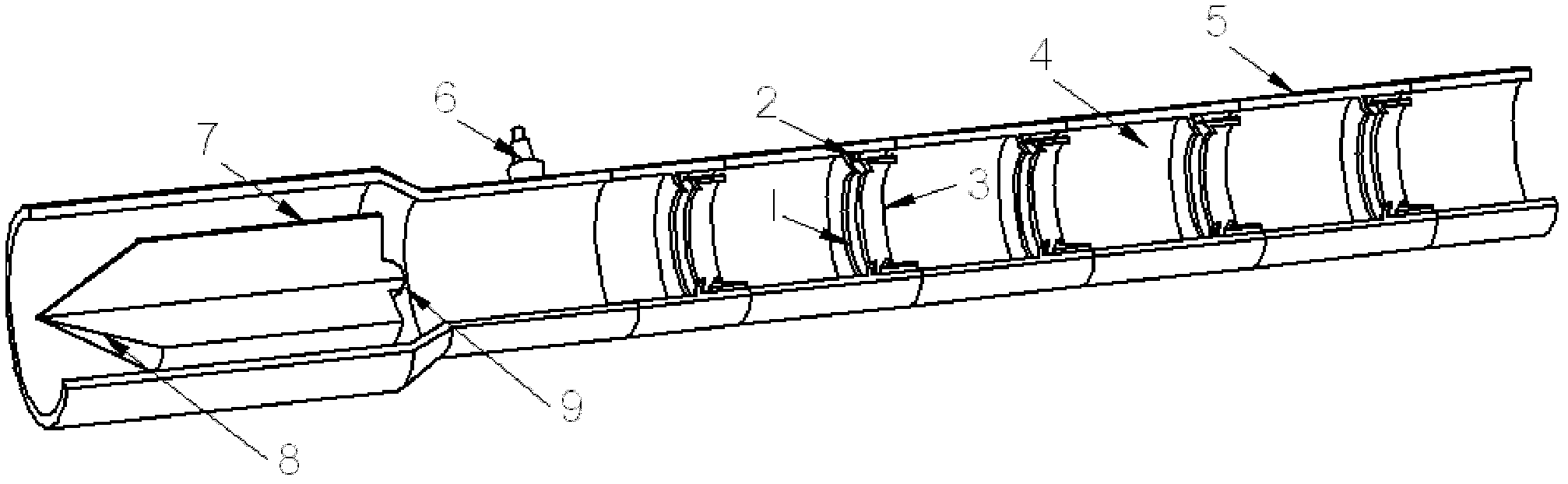 Detonation chamber of pulse detonation engine