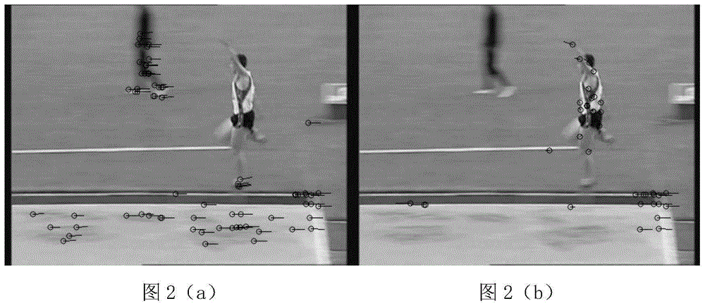 Video global motion estimation method with sequential consistency constraint