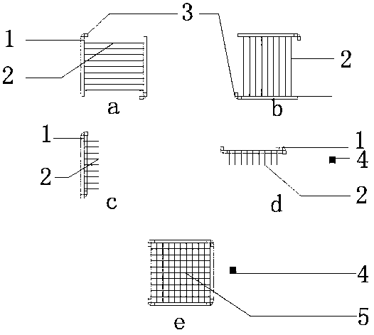 Device and method for measuring distribution pattern of herbaceous plant phytocoenosium species