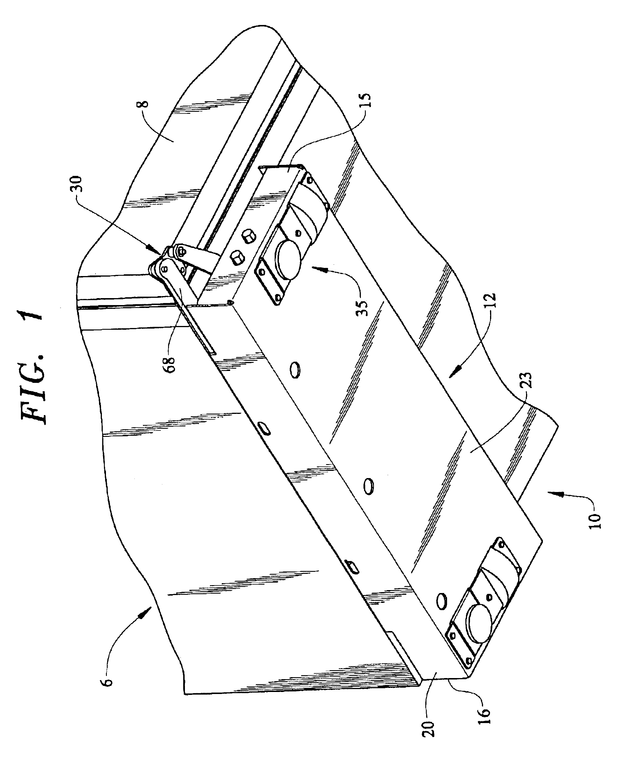 Integrated refrigerator cabinet leveling and door closing assembly