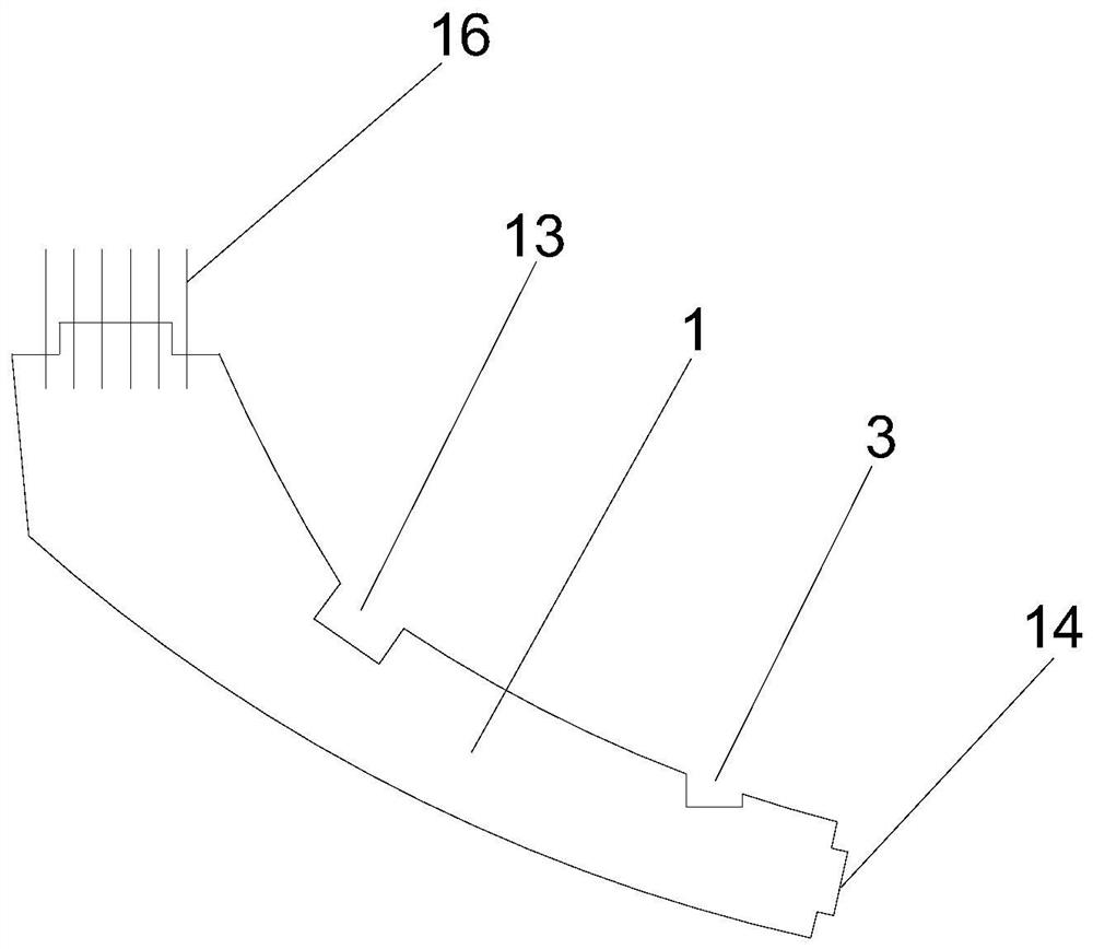 Tunnel inverted arch structure