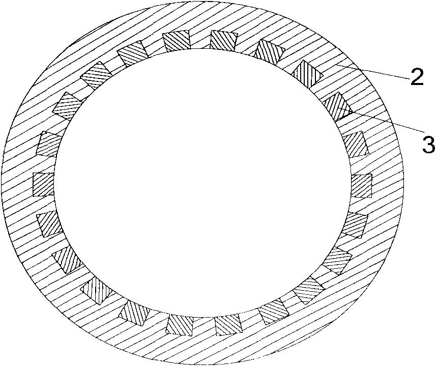 Outer-rotor composite permanent-magnetic brushless in-wheel motor of electric vehicle