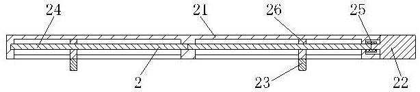 High-strength suspension aluminum profile conveying equipment for suspension supporting