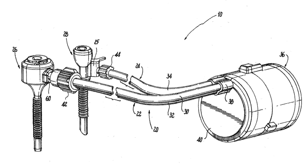 Single lumen gas sealed access port for use during endoscopic surgical procedures