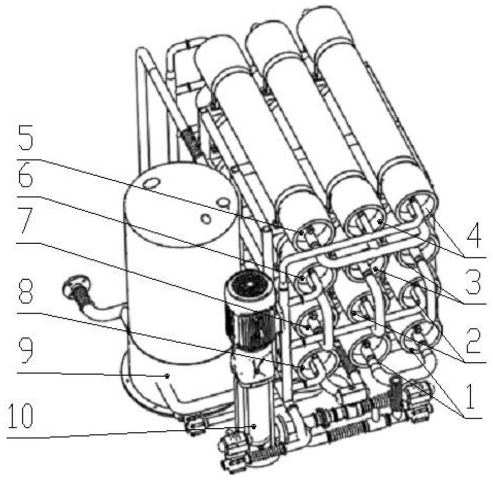 Reverse osmosis membrane purification system