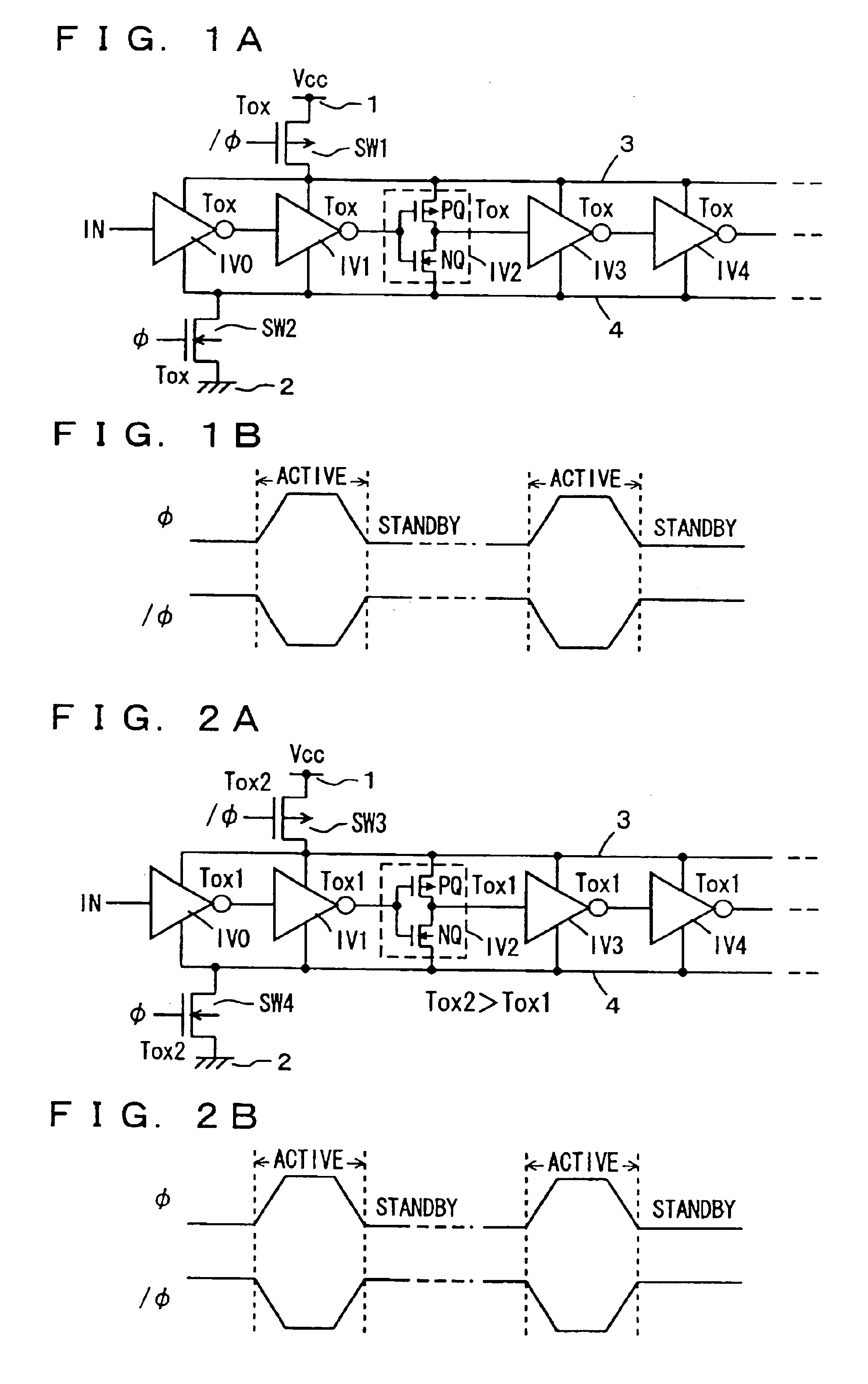 Semiconductor integrated circuit device operating with low power consumption