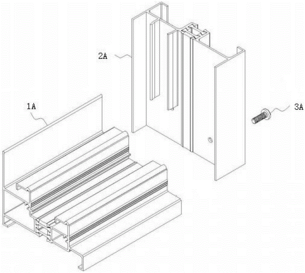 Anti-seepage internal gluing device for rail fastener detection