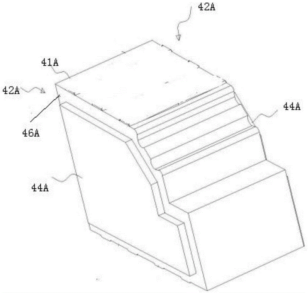 Anti-seepage internal gluing device for rail fastener detection