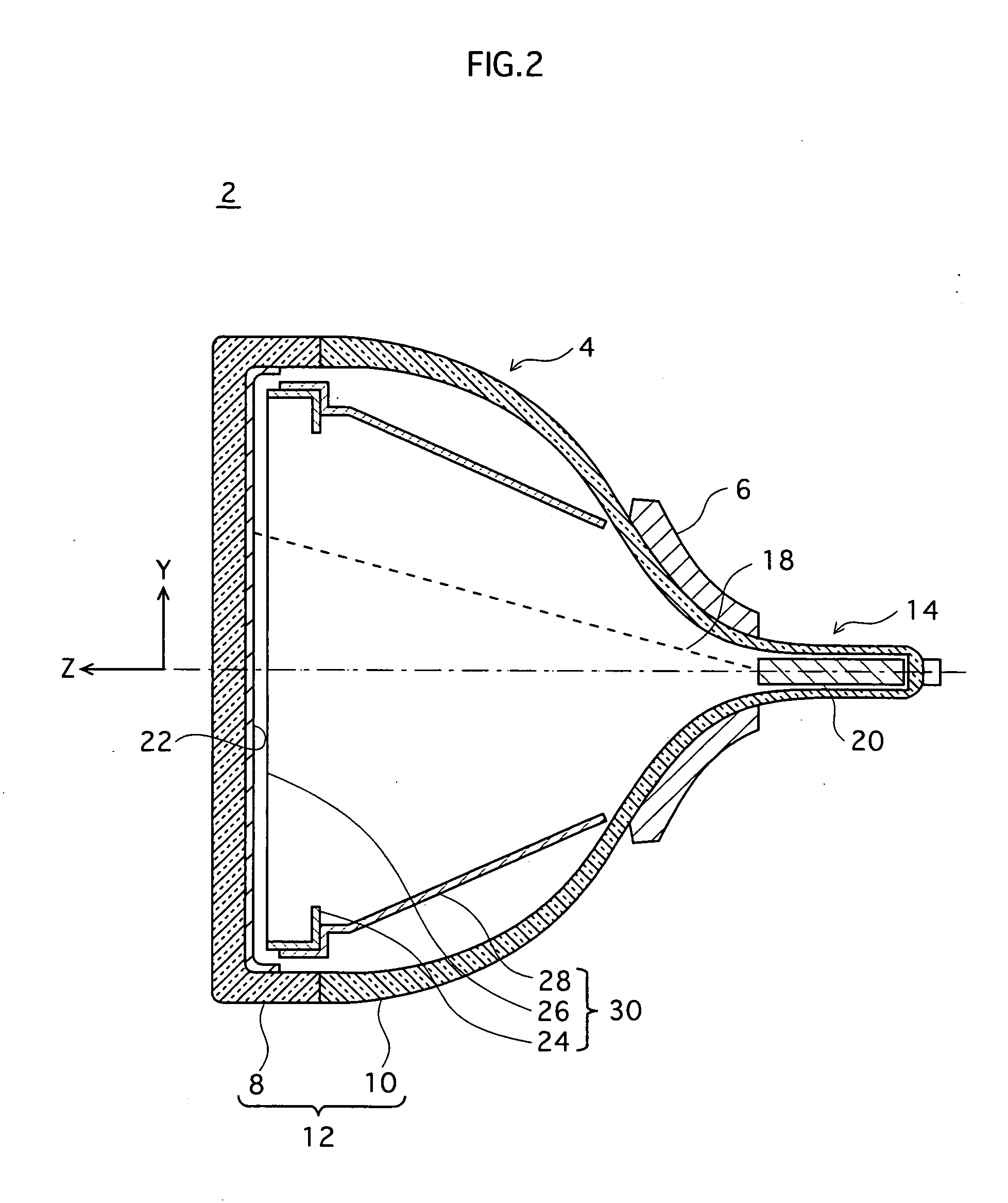 Cathode ray tube