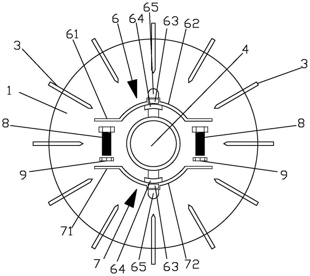 Fan for motor and manufacturing method of fan