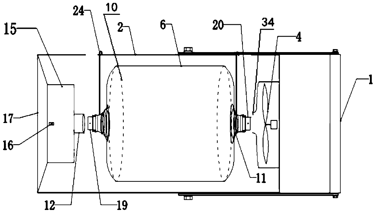 Filling type cascade phase change heat storage solar hot air warmer