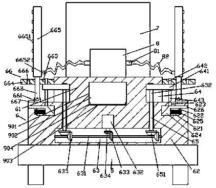 Foldable pesticide spraying vehicle device