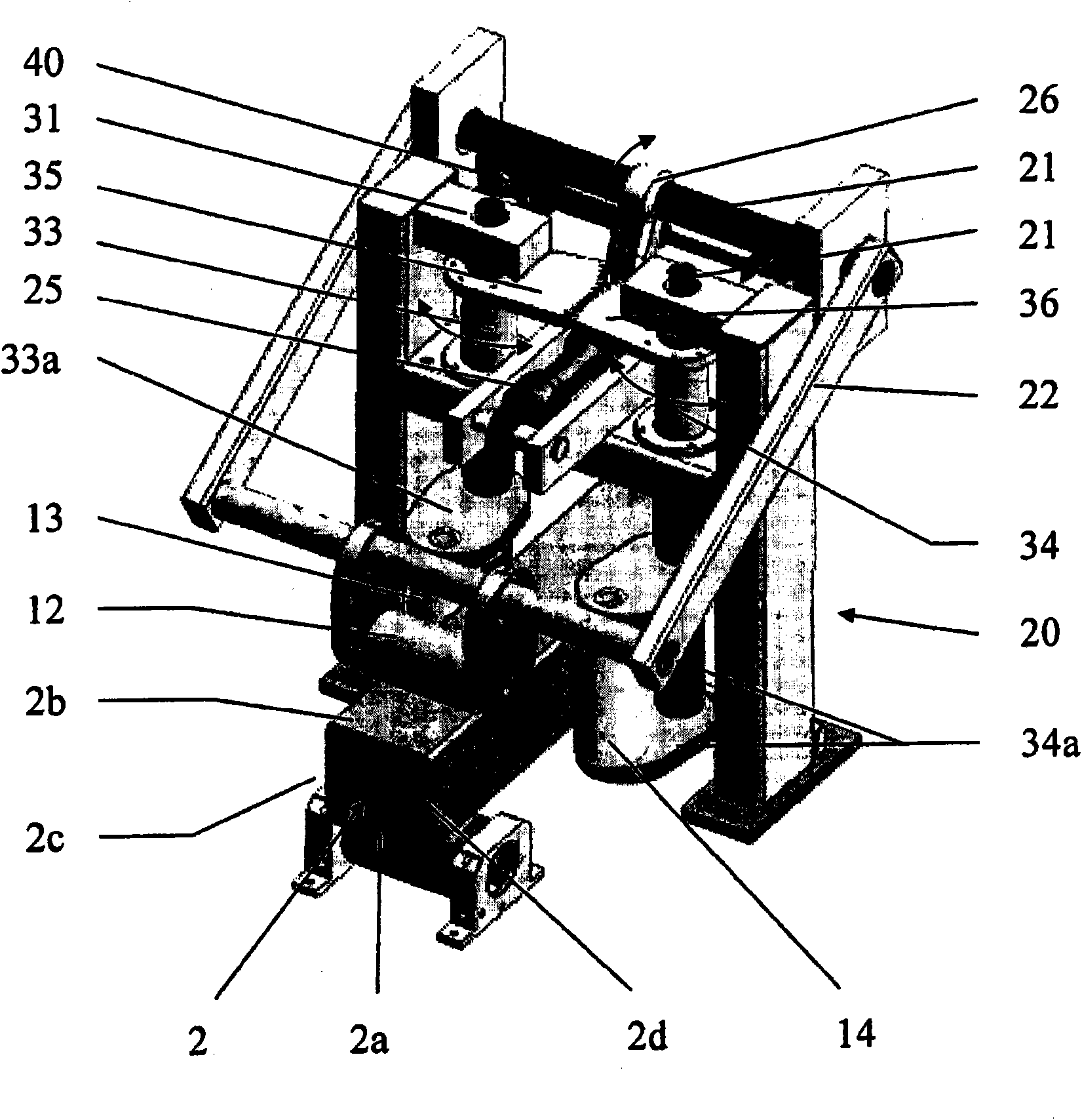 Continuous casting system particularly for long steel products, and a method for continuous casting