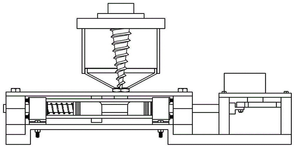 A graphite powder quantitative delivery device