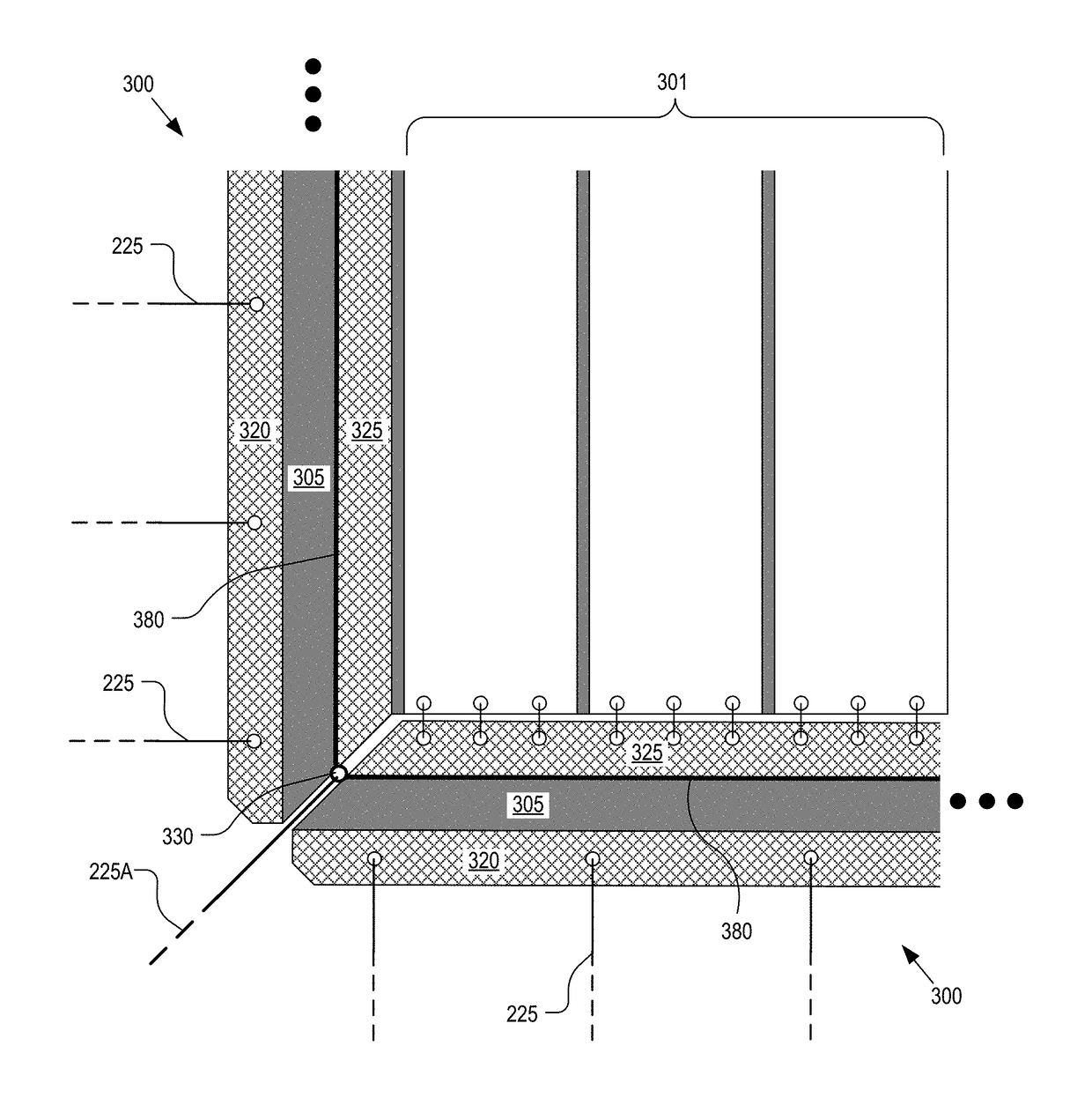 Edge protection for a floating photovoltaic power generation system