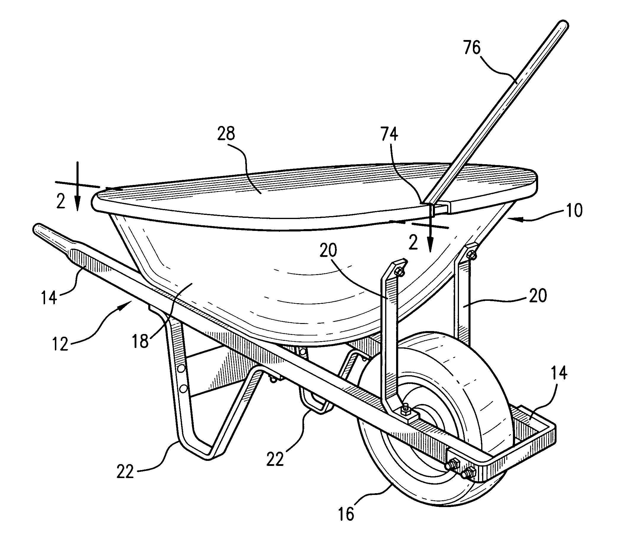 Wheelbarrow cover