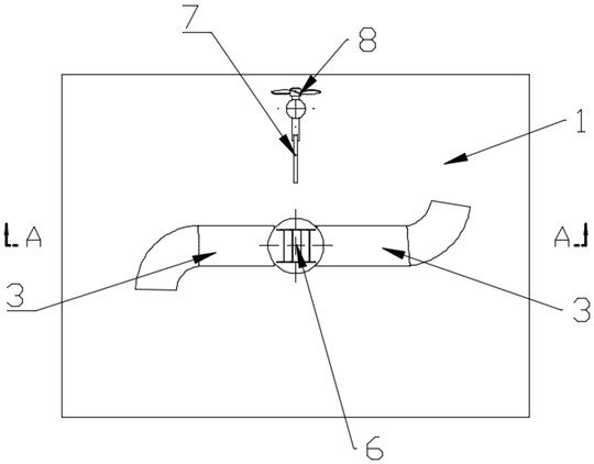 A monitoring method and device for gas emission