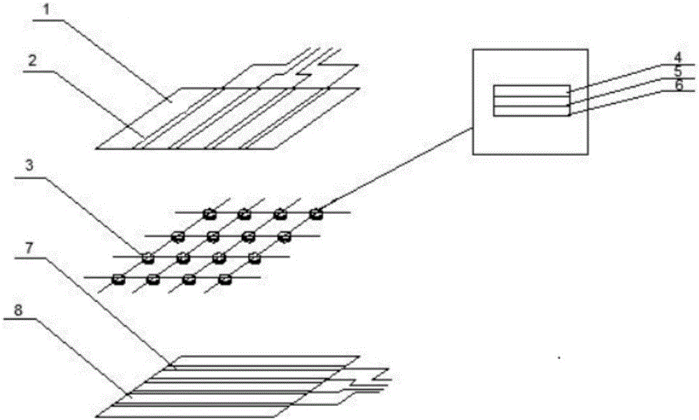 Novel flexible array pressure sensor