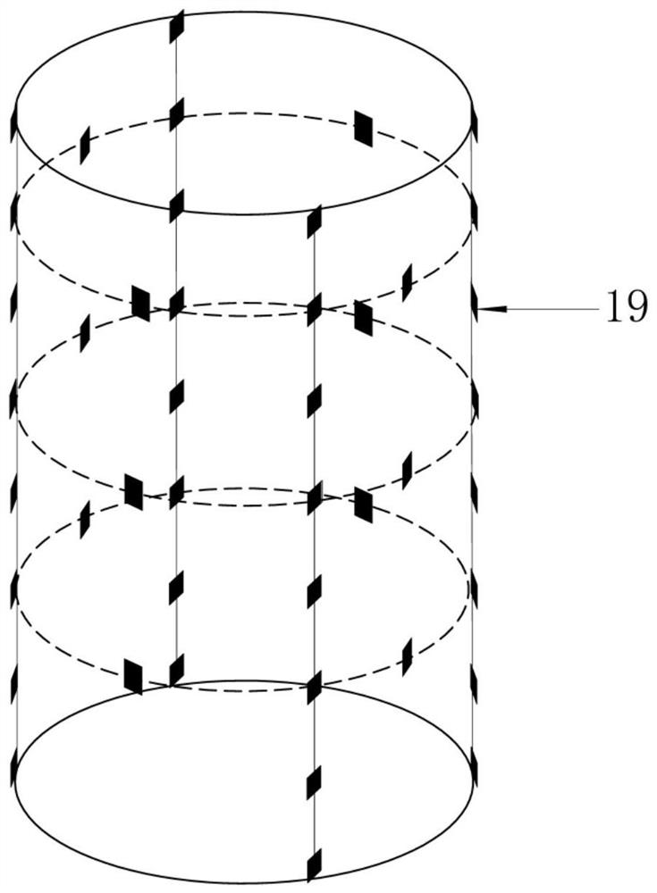 High-voltage triaxial resistivity test system and method considering chemical penetration