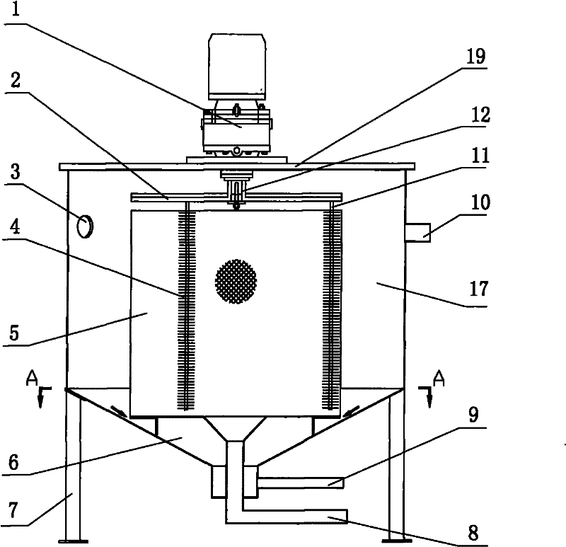 Underwater particulate matter clearing device of aquaculture system