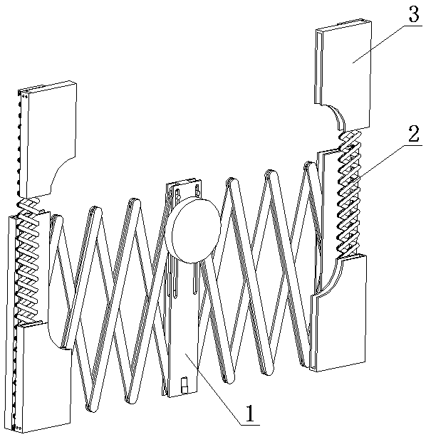 Curtain wall box for firewall