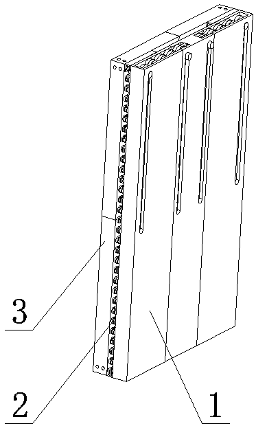 Curtain wall box for firewall