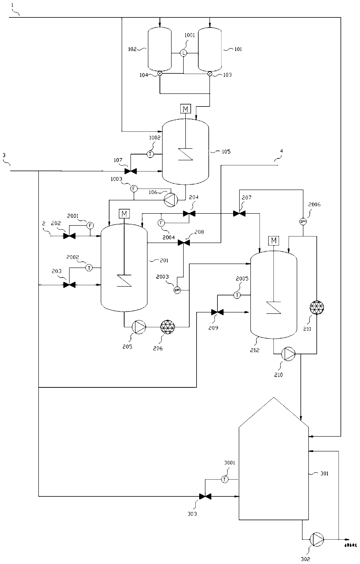 Method and device for continuously producing aqueous solution of long-carbon-chain nylon salt