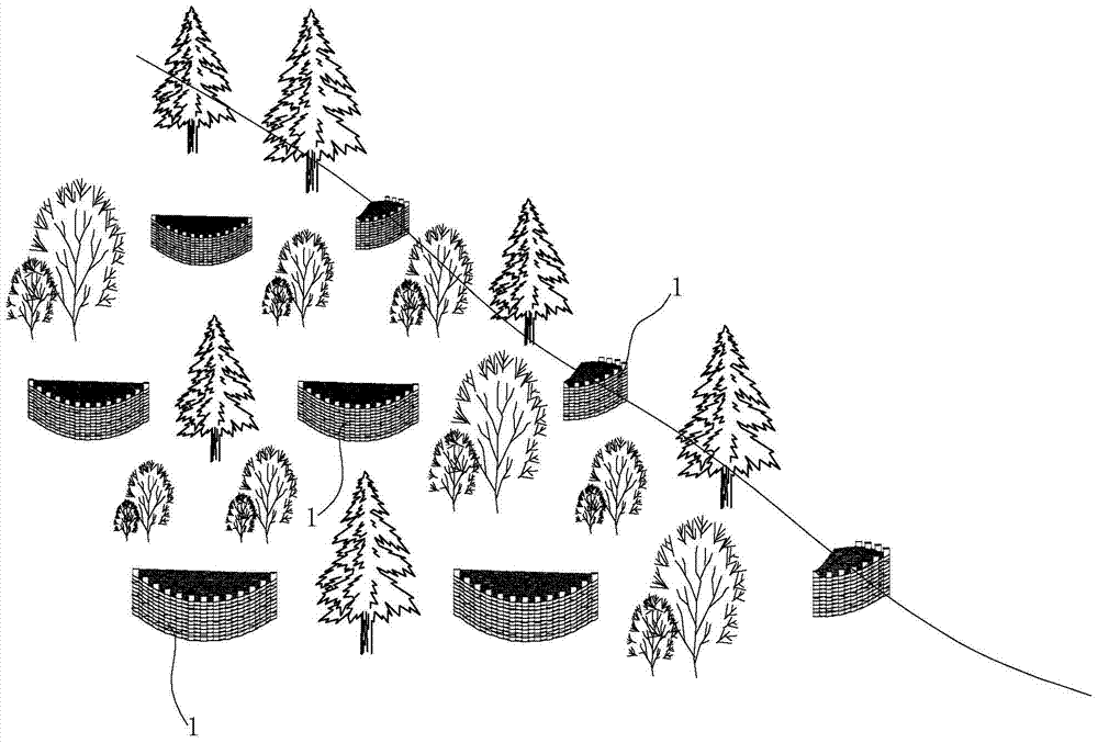 Methods of Controlling Water and Soil Erosion on Woodland Slope