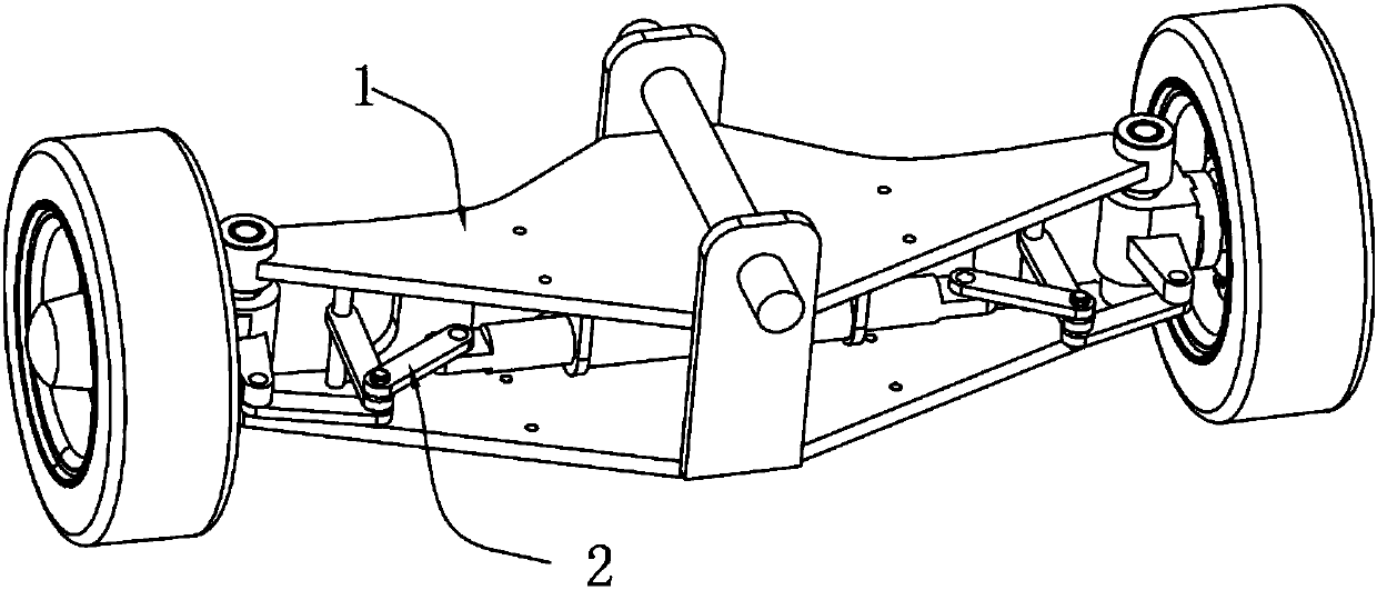 Forklift steering mechanism with force augmenting function and large rotation angles