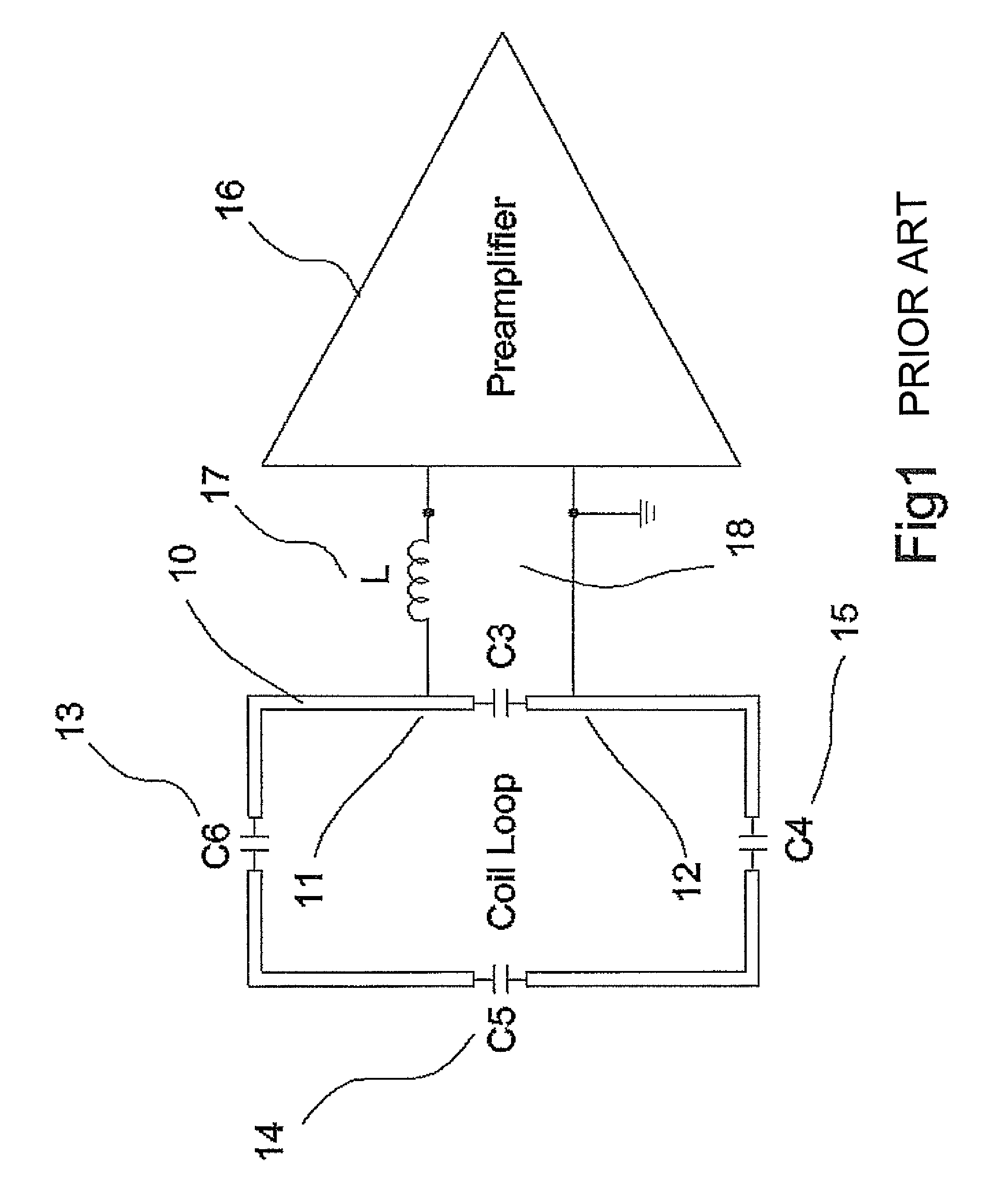 Coil decoupling for an RF coil array