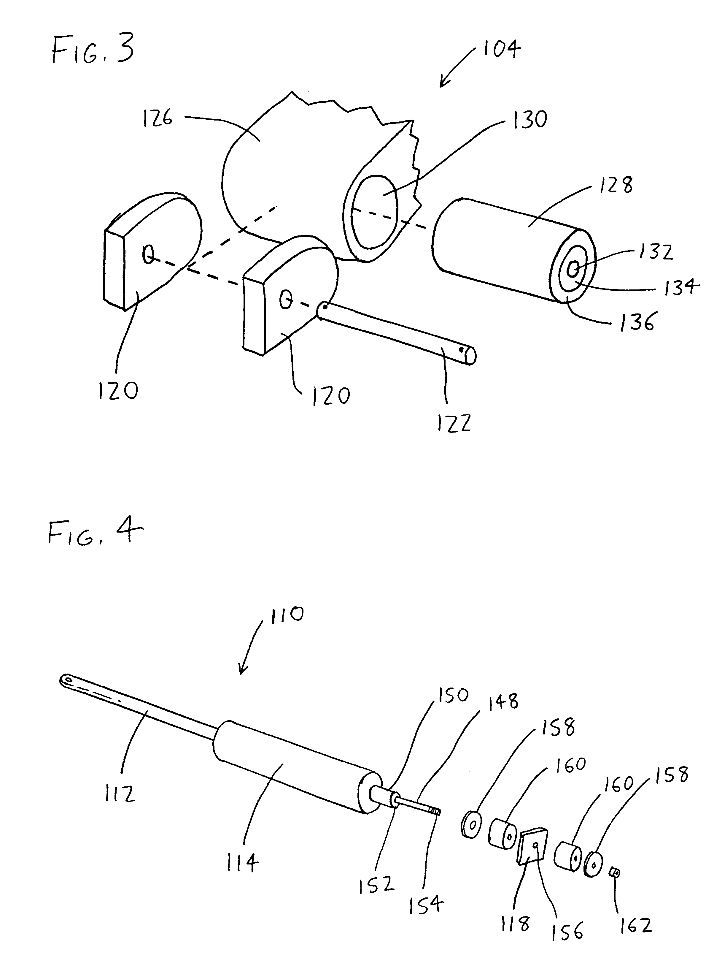 Shock-absorbent snowplow mount