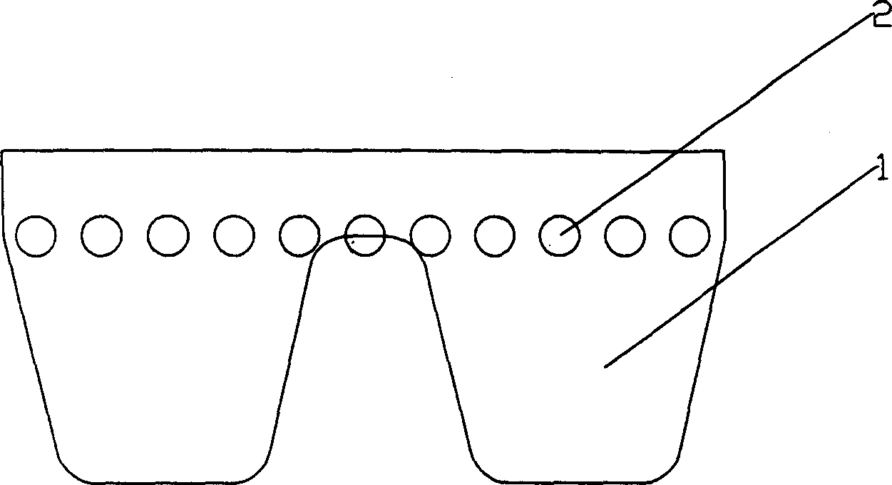 Joined raw-edge V-belt and manufacturing method thereof