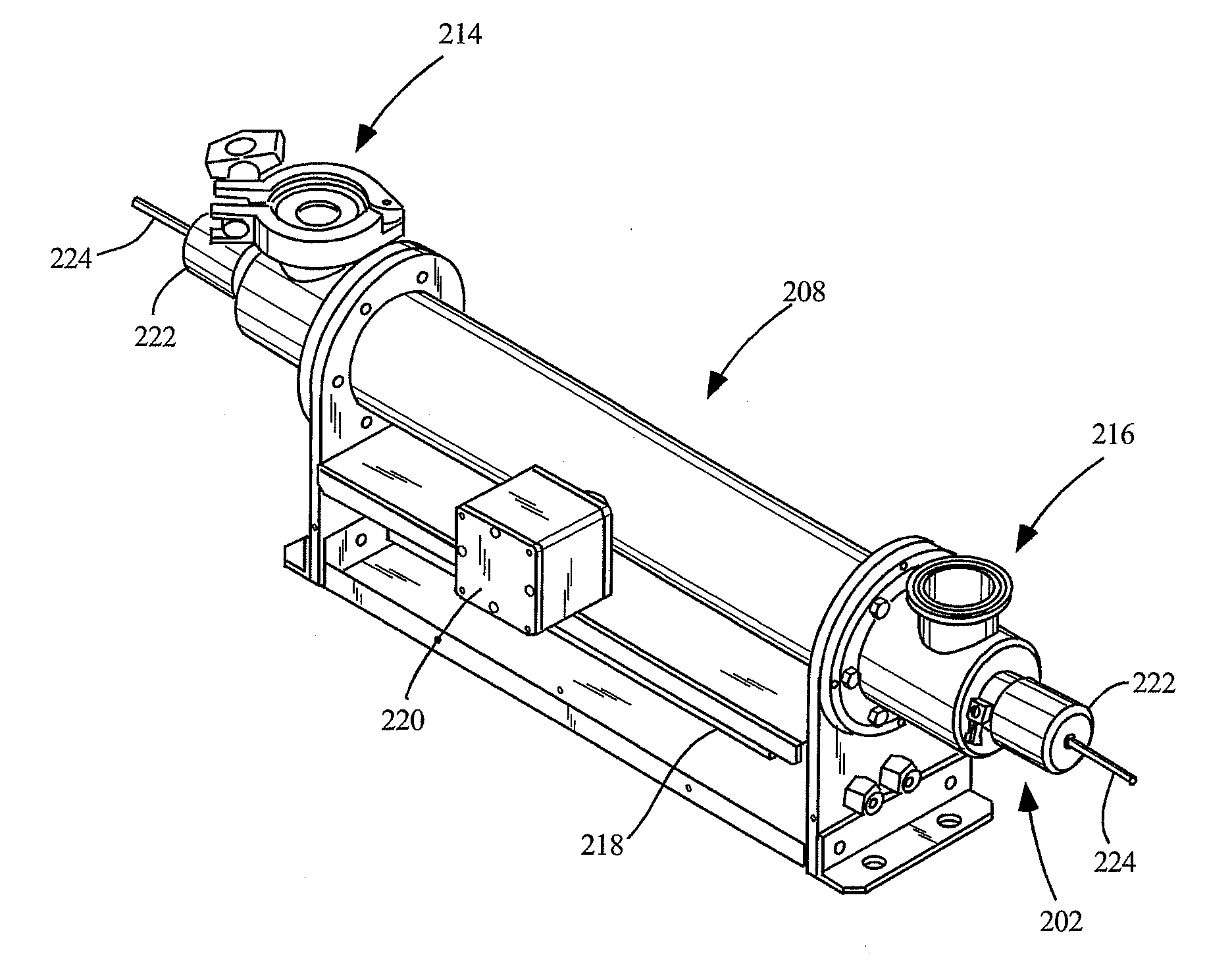 Ultraviolet light treatment chamber