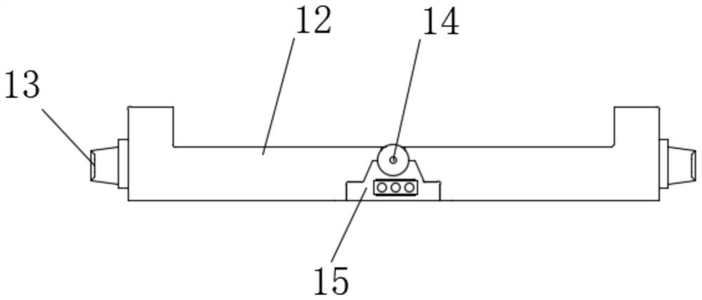 Punch forming die for producing automobile brake pedal