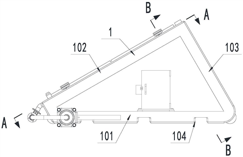 Plastic photovoltaic support with intelligent waste heat recovery function