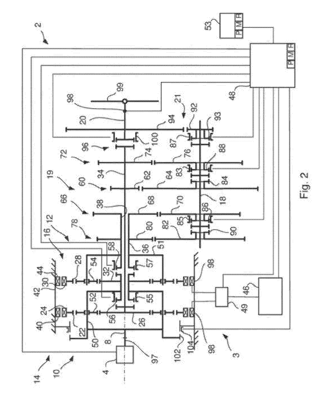 Method to control a hybrid powertrain, vehicle comprising such a hybrid powertrain, computer program for controlling such a hybrid powertrain, and a computer program product comprising program code