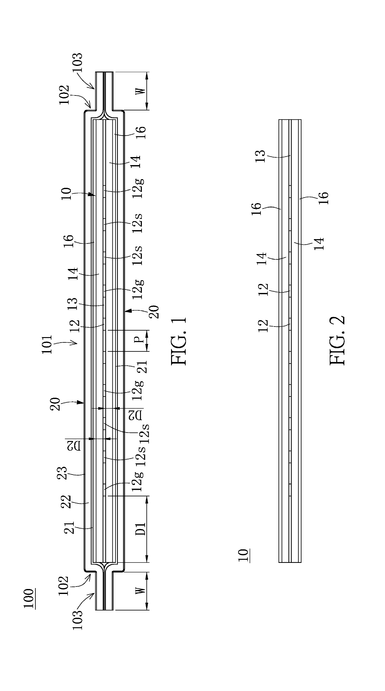 Flexible flat cable for transmitting high-frequency signals