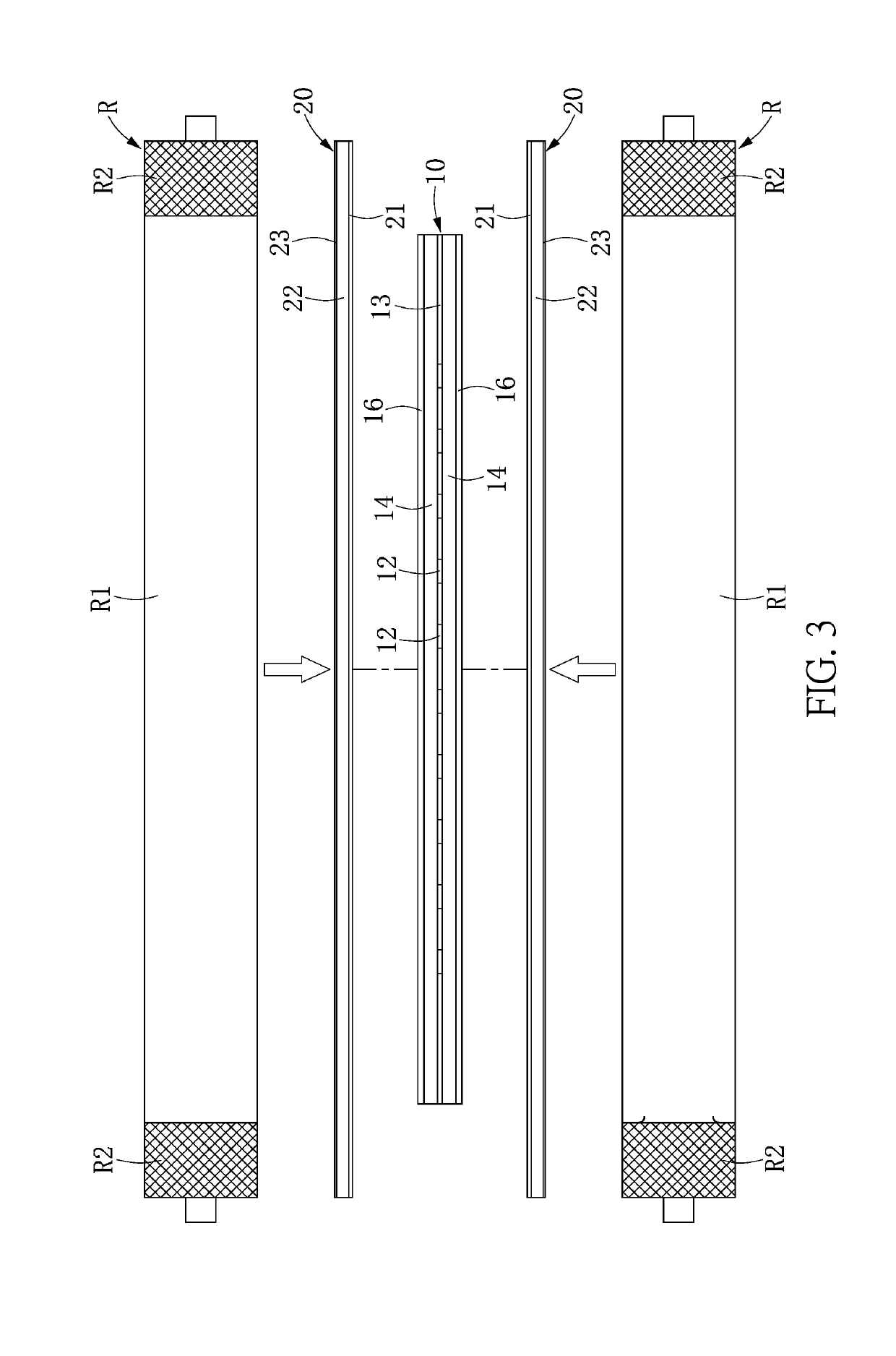 Flexible flat cable for transmitting high-frequency signals