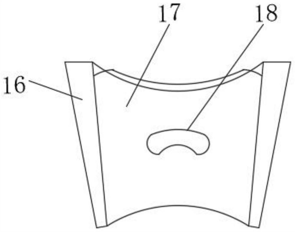 Four-limb exercising device for internal medicine nursing of old people